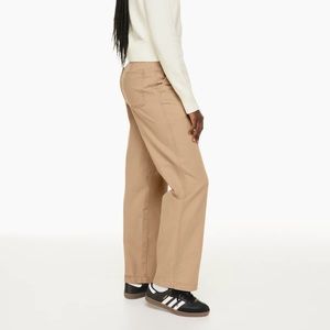 aritzia tan straight leg pants - sunday best